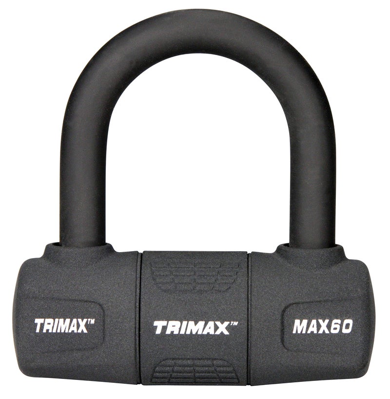 TRIMAX MAX60 Black Short Shackle U-Lock with PVC Sleeve - Image 2